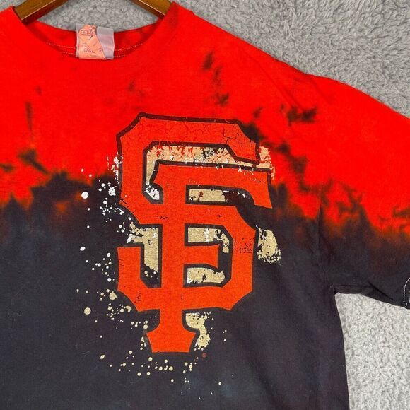 San Francisco Giants T Shirt MLB Tie Die Size Mens Large - Picture 2 of 9